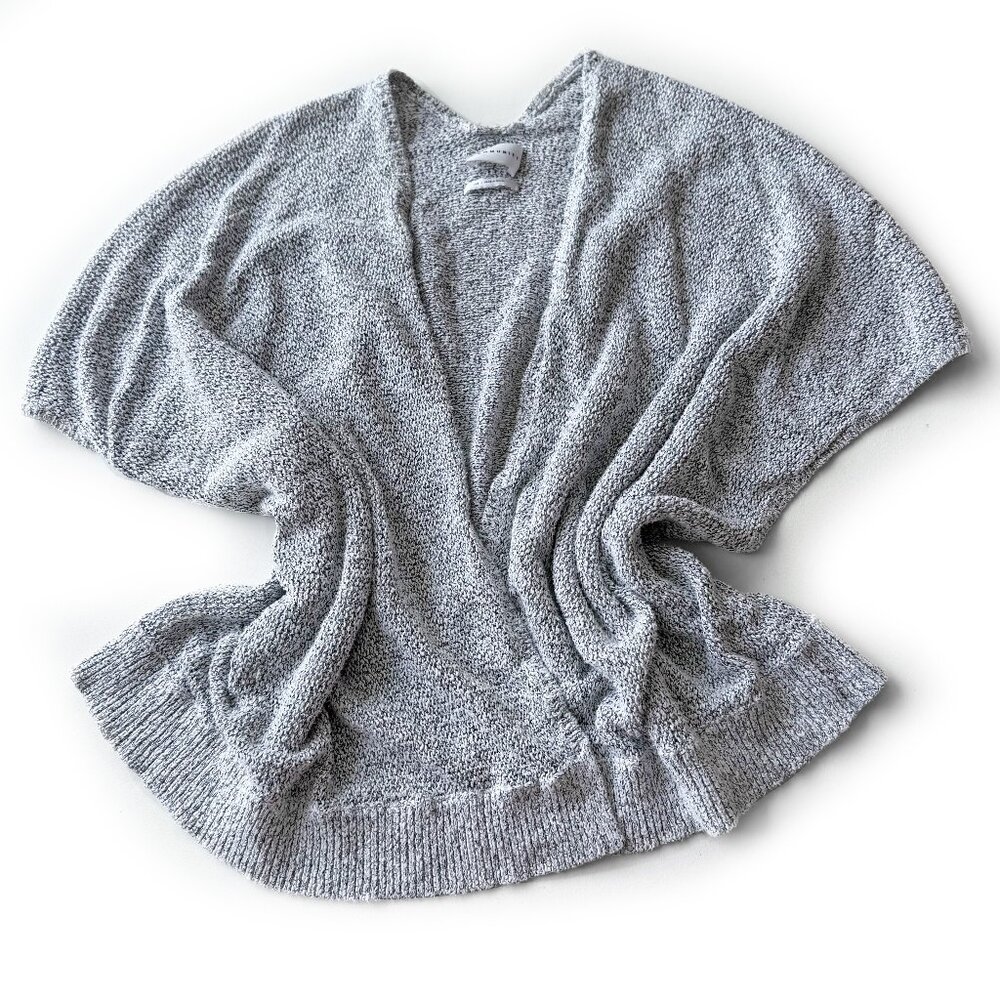 Aritzia Brand - Community Open Front Grey Sweater / Batwing Shrug